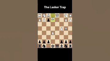 The Lasker Trap