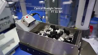 SensoPart X Variobotic: Smart Sorting with VISOR® Robotic & VISOR® AI