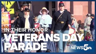 In Their Honor Veterans Day Parade to start later in the day Saturday