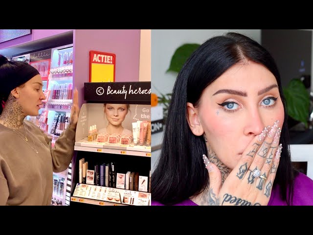 Kruidvat Makeup Testen... Zo Slecht!!! Bizar.. | Jessiemaya - Youtube