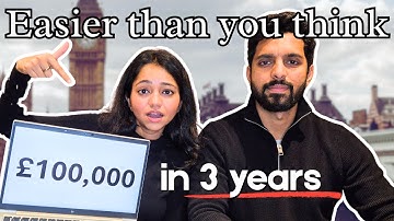 How We Saved £100,000 in 3 Years Living in London (Our Exact System)
