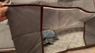 Lifewit Large Capacity Clothes Storage Bag Organizer Review, Perfect for clothes, linens & decor! Fi