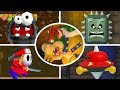 Newer Super Mario Bros Wii All Bosses No Damage