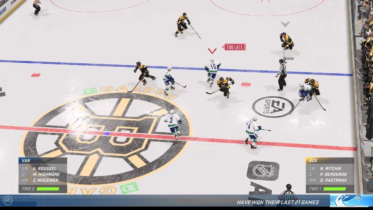 NHL 22 game