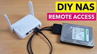 how to turn GL.inet router into nas with HDD and remote access