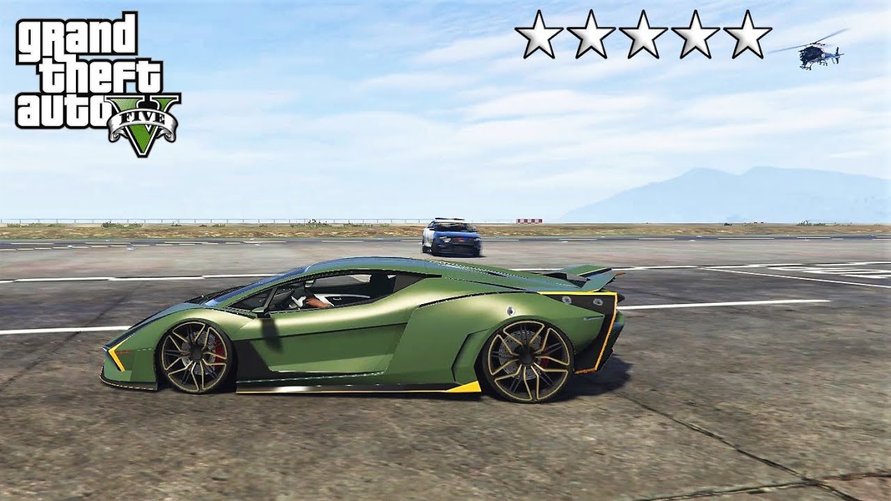 GTA 5 - BEST CAR + POLICE CHASE (IGNUS)