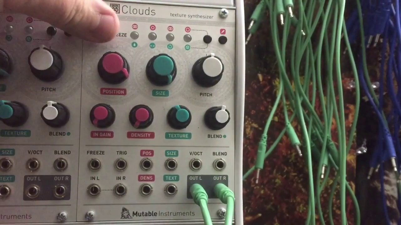 Mutable Instruments Clouds as a Lo fi Tape Delay