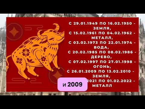 🐉Гороскоп на 2024 год для родившихся в год БЫКА 1961, 1973, 1985, 1997 и 2009 г