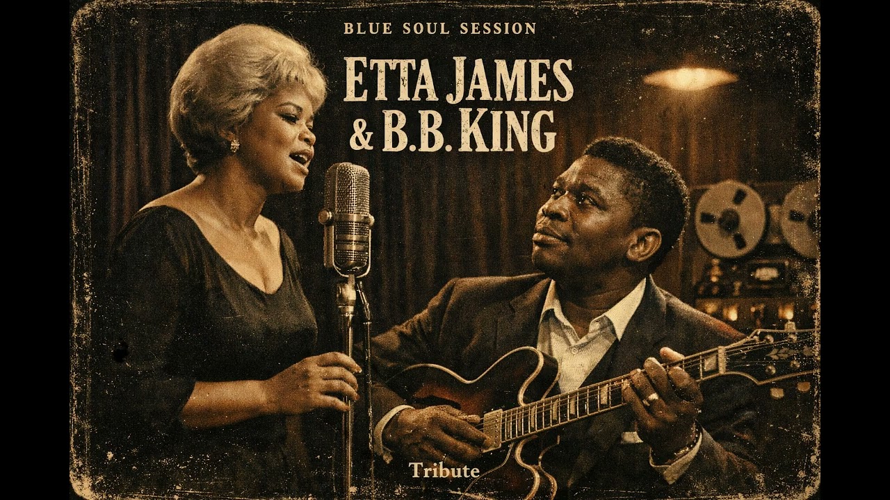 Etta James & B B  King – Midnight Theater Blues Romantic Soul Blues Session  Inspired Tribute