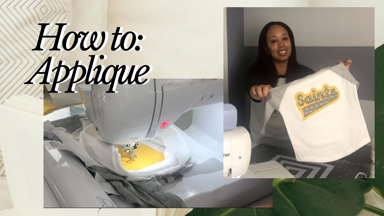 How to Applique! using Brother PE800 YouTube