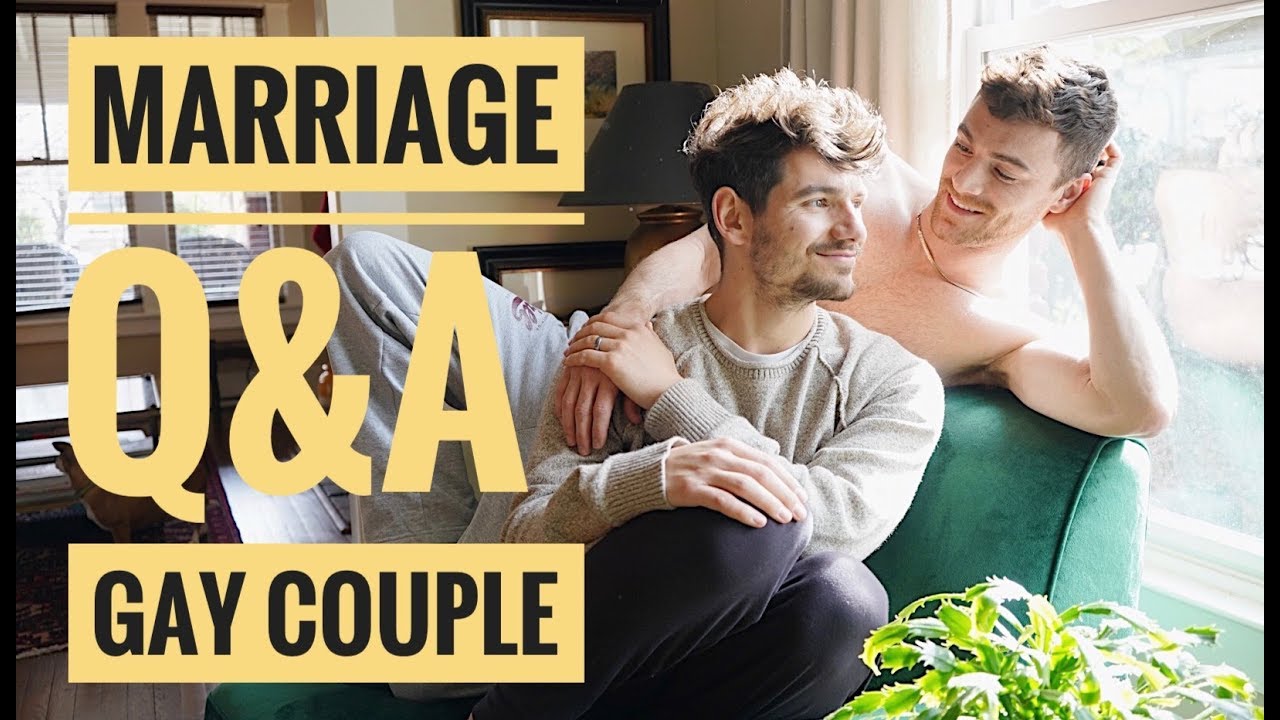 MARRIAGE Q&A | Gay Couple PJ & Thomas - YouTube