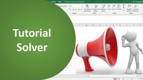 [Excel] - Solver para resolução de problemas lineares e não-lineares