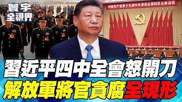 習近平怒斬何衛東真相曝光 解放軍飛彈「灌水」被抓包！現役16名將官失聯 四中全會「大清洗」才要開始！【#寰宇全視界】20251019-P1何戎 王安亞 林穎佑 施孝瑋