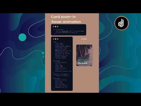 CSS CARD ZOOM-IN HOVER ANIMATION - css card with hover animation and mobile fallback