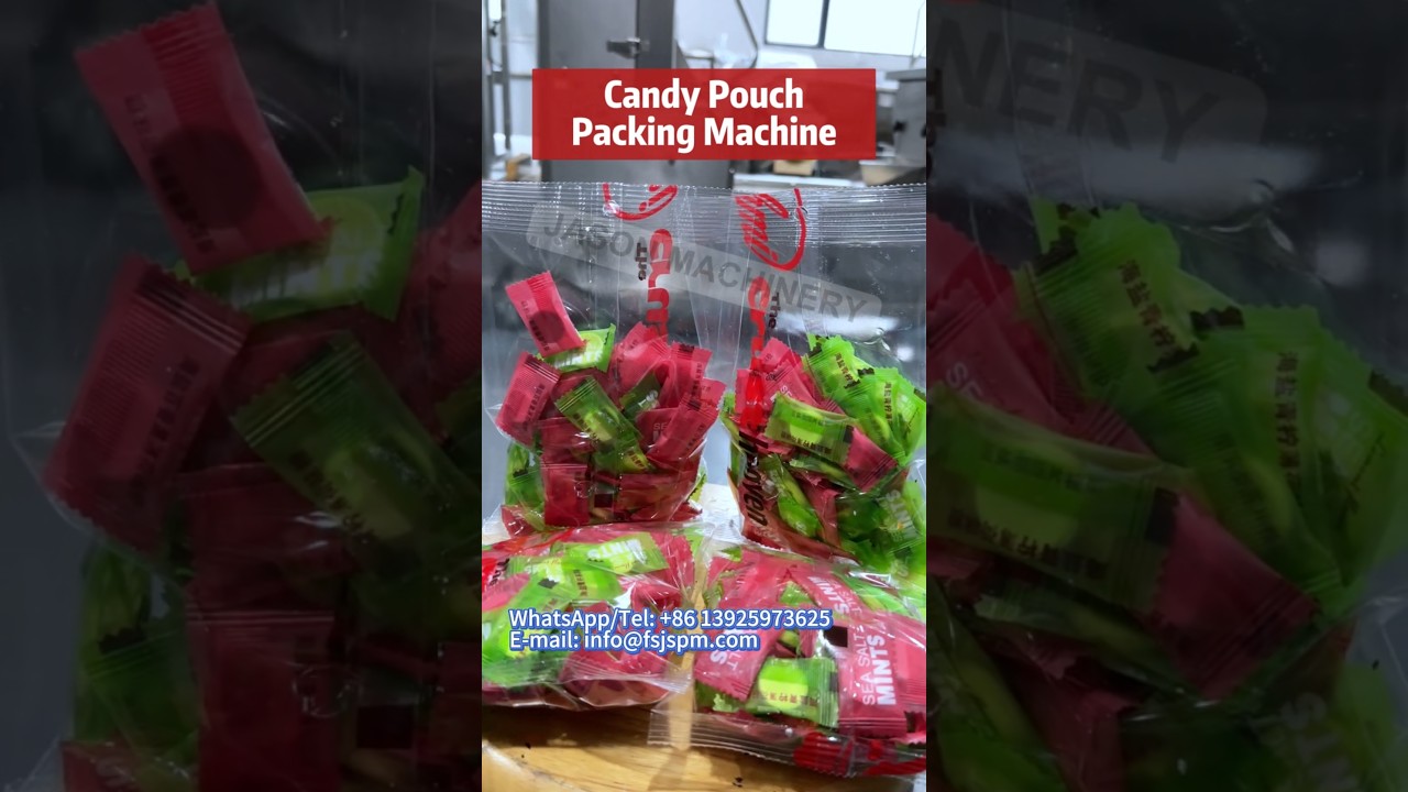 Candy Pouch Packing Machine 