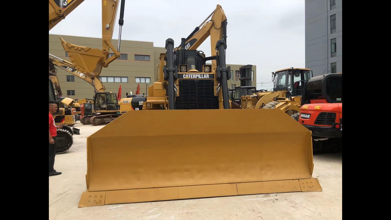 Second hand Caterpillar bulldozer quality inspection in China
