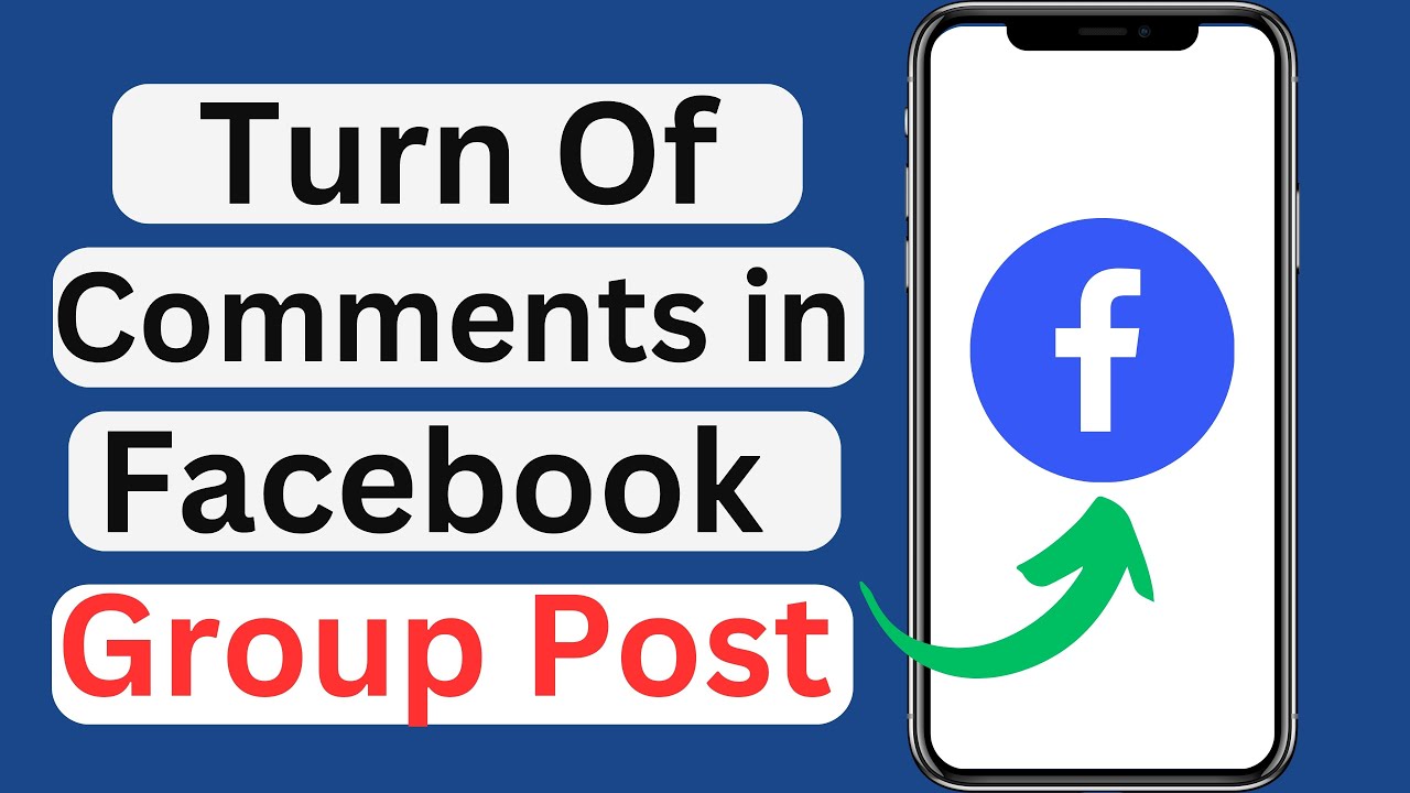 how to turn off comments on facebook group post | how to disable ...