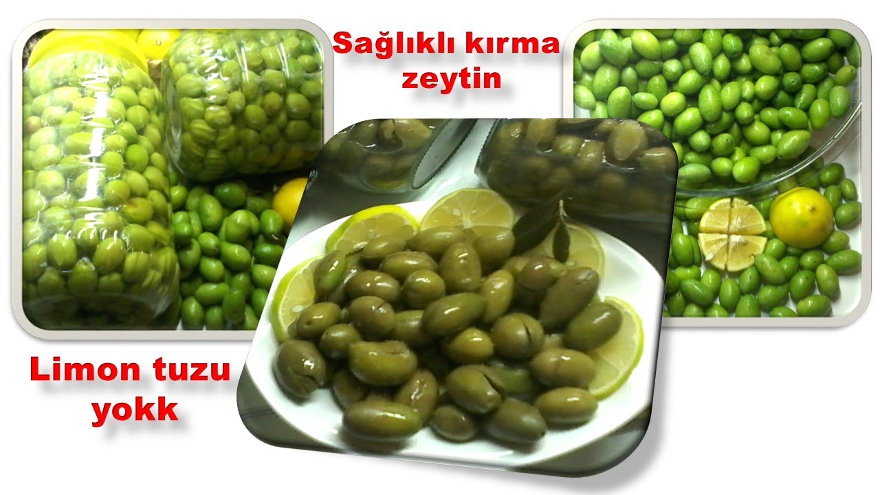 TAM TARİF;TÜM DETAYLARI AÇIK AÇIK ANLATTIM #KIRMAYEŞİLZEYTİN NASIL YAPILIR