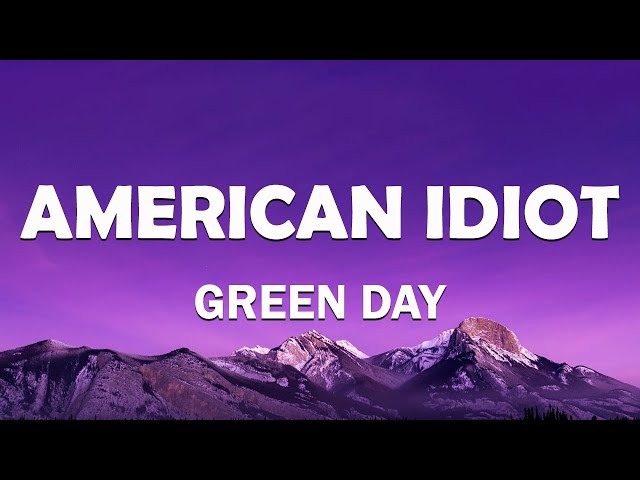 Green Day – American Idiot Lyrics