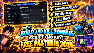 Build and Kill Zombies Script v3 — Auto Zeus (FREE PASTEBIN 2026)