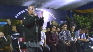 Kata sambutan dari A Sony di Acara Brigez Kota Bandung Berbagi