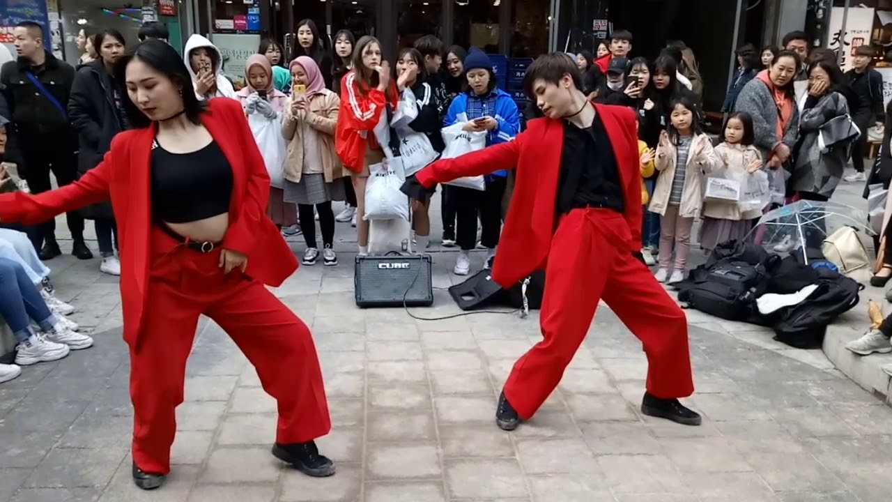 패러독스(Paradox)곽서희,정영욱/달리(Dally)-효린(HYOLYN)190330 홍대(HongDae) Busking 직캠 fancam/kpop dance cover