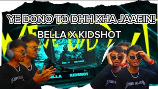 Kidshot X Bella - Karu Mein Kyaaaaa|REACTION|☠️