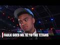 Keldric Faulk on going No. 31 to the Titans: PUT ME WHERE WE NEED TO WIN! 😤 | 2026 NFL Draft