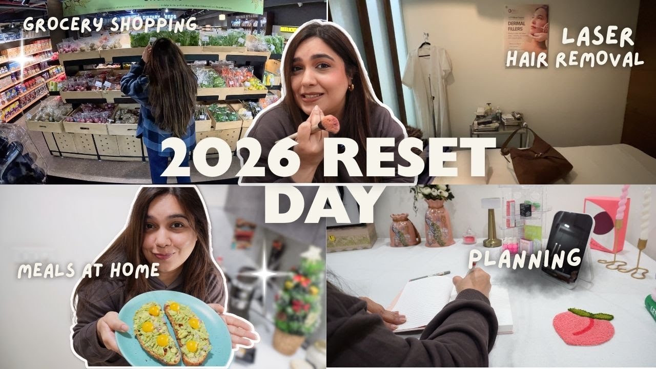 Daily Life Reset 2026 | Grocery Shopping, Laser Session & Getting Organised