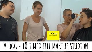 VLOGG - Somnar igen och FÖLJ MED TILL MAKEUP STUDION! 🌟