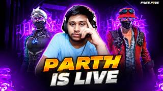 🔴FREE FIRE LIVE WITH PARTH AND 1 VS 4 GUILD TEST😎 #classyff #fflive #nonstopgaming
