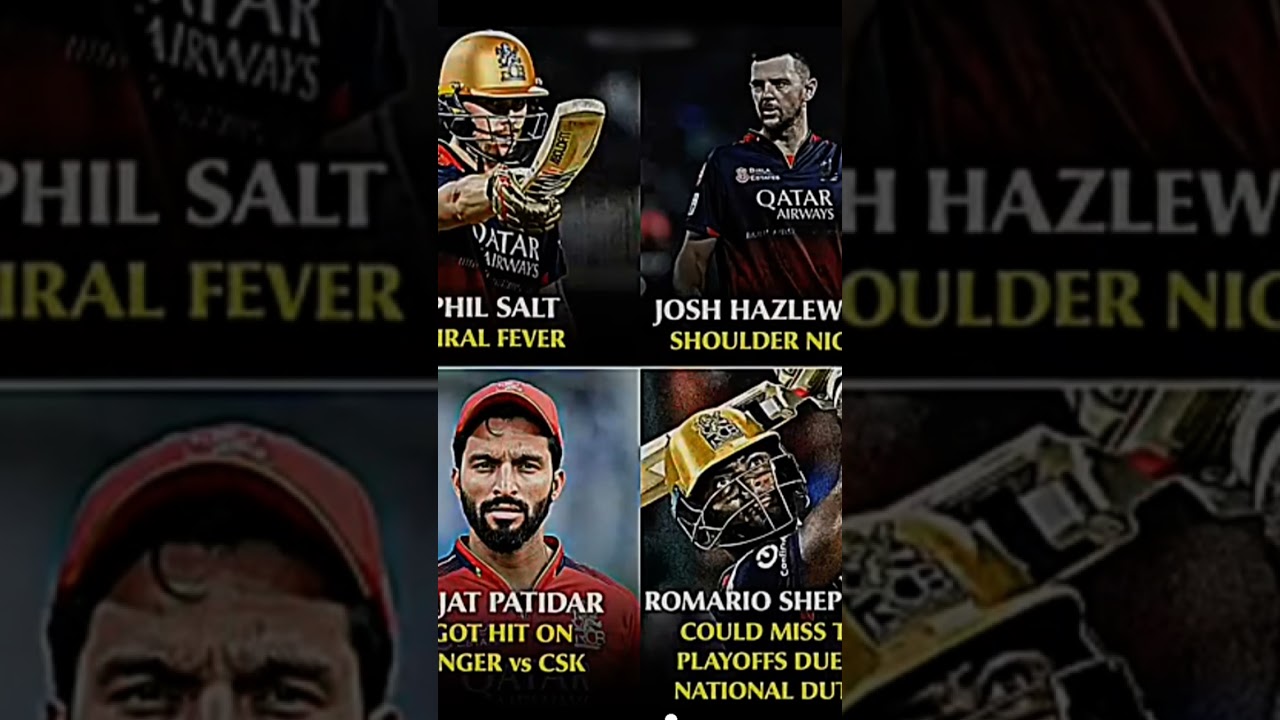 sad news for RCB