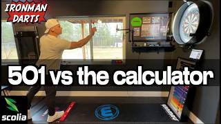 Dave Erickson (USA) vs the calculator on Ironman Darts screenshot 4
