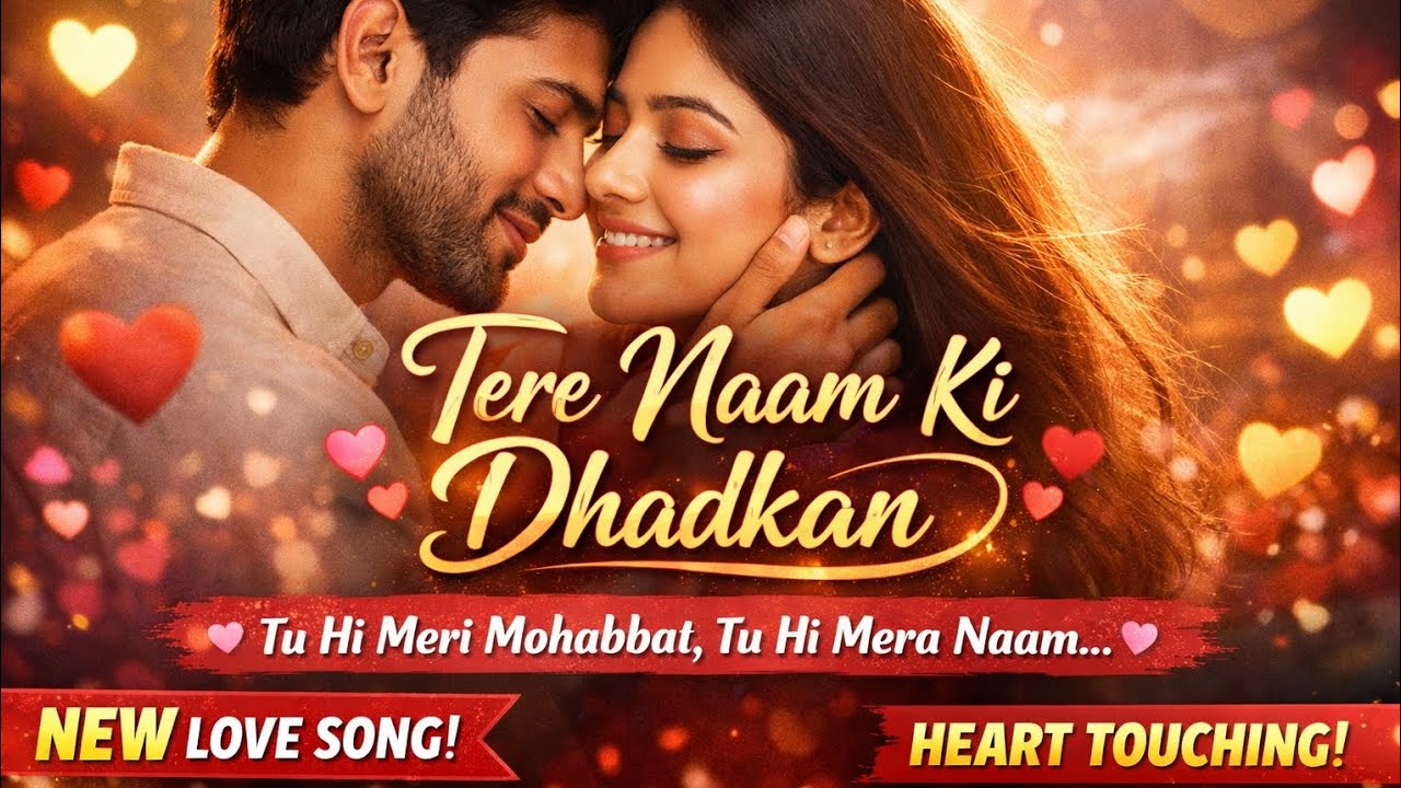 Tere Naam Ki Dhadkan – Heart Touching Love Song 2026 | New Hindi Love Song