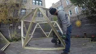 1V PRE-FAB GEO DOME ASSEMBLY TIME LAPSE