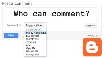 Control who can comment on your Blogger blog posts