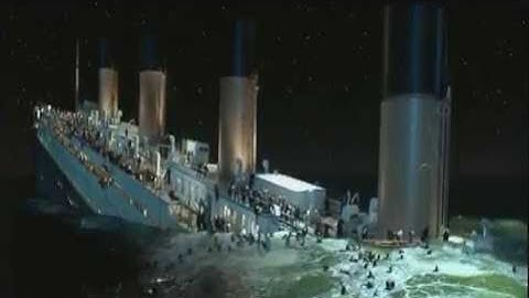 RMS Titanic sinking in floating sandbox (Sleeping Sun) | *Reupload*