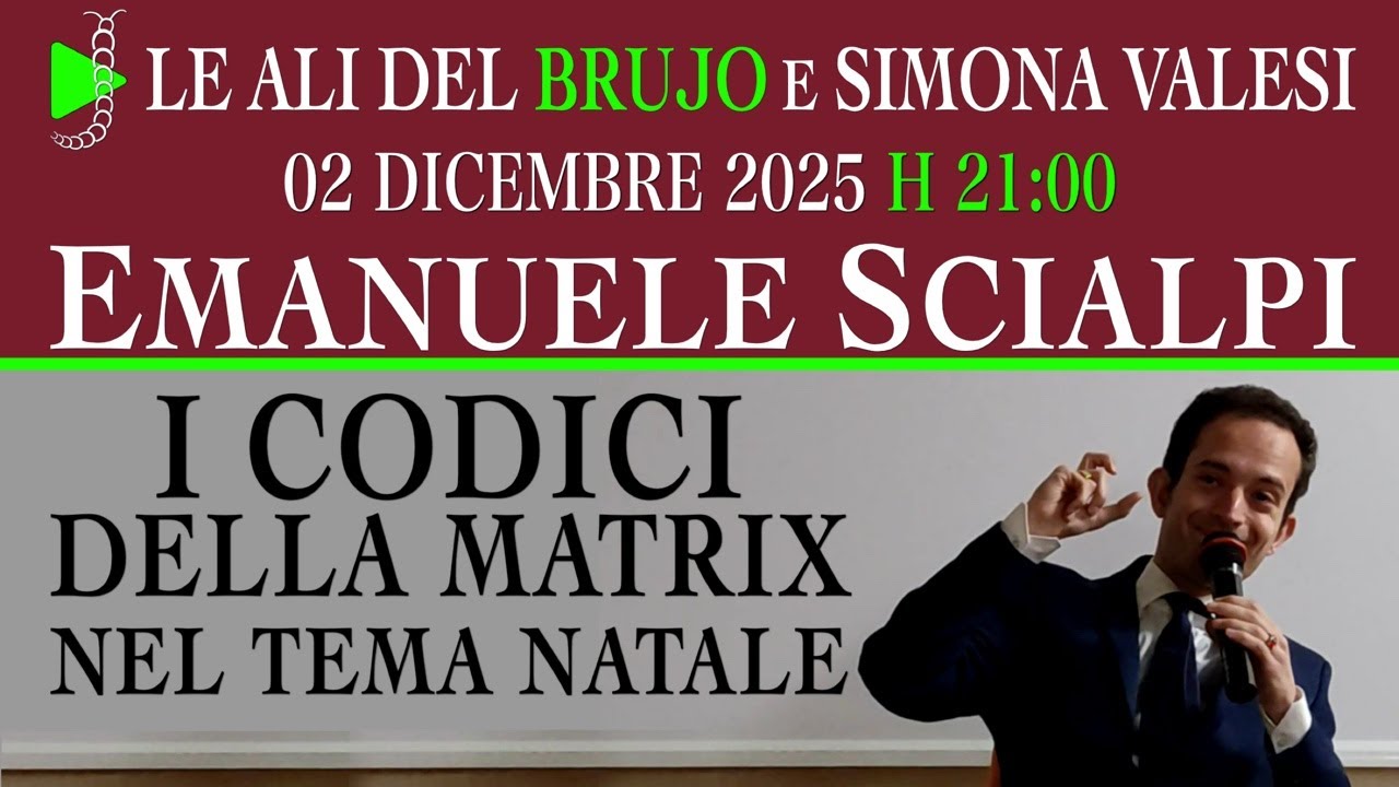 I CODICI DELLA MATRIX NEL TEMA NATALE. Con Emanuele Scialpi e  Simona Valesi. @OltreTutto_SV