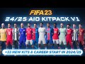 24/25 AIO Kits V1 Mod For FIFA 23 | TU17.1