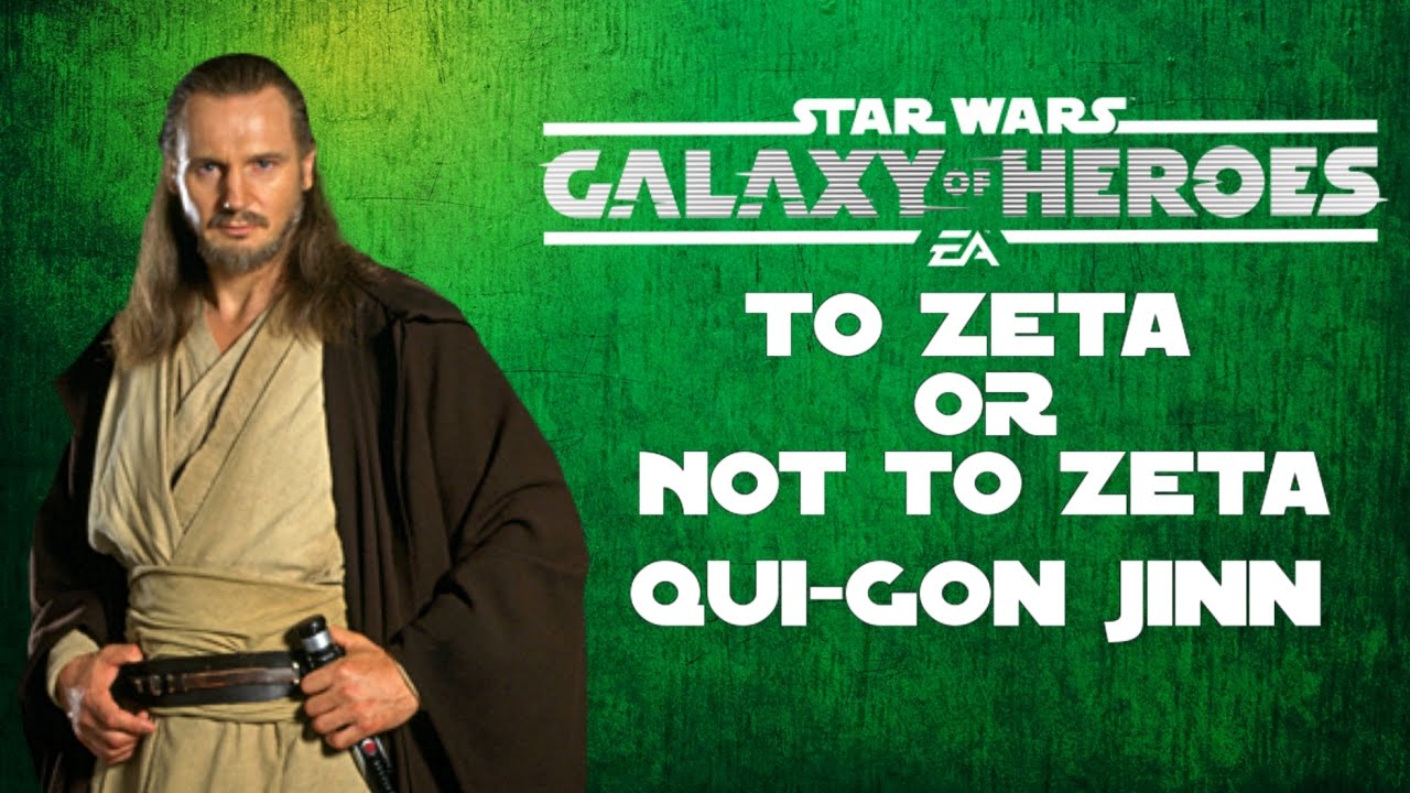 Qui-Gon Jinn · Star Wars Galaxy of Heroes ·