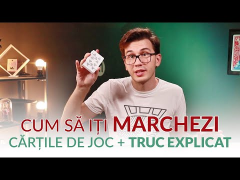 Carti de joc marcate  - Cum sa le faci tu + tutorial truc de magie