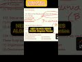 NEET BIOLOGY MCQ #shorts #ytshorts #trending #viral #biology