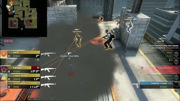 1v4 ninja defuse on faceit *eco round*