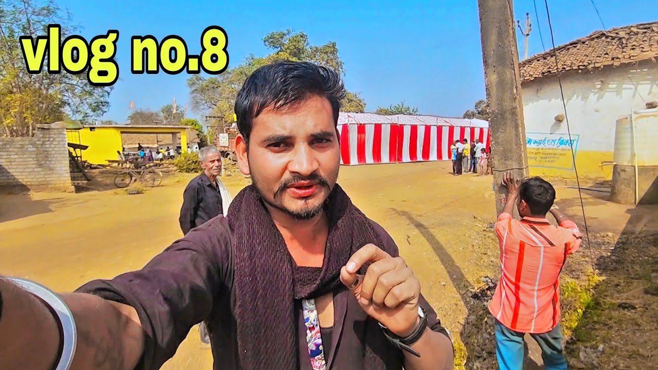 My new vlog 💙 जस झाकी 😇Full on masti in village #vlog 
