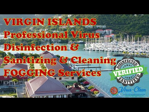 Virgin Islands Professional Virus Disinfection & Sanitizing & Cleaning FOGGING Services + St Thomas