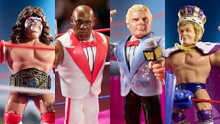 New Mattel Creations WWE Official Retro 4-Pack Action Figures revealed preorder info