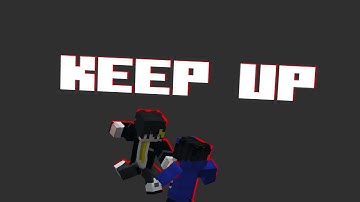 Template keep up prisma 3d Minecraft animation