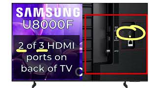 Wall-Mounting the Samsung U8000F? Watch This First.