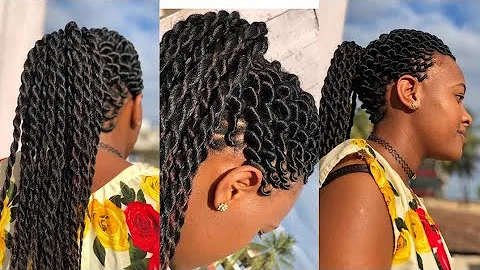 Kusuka MAJONGOO kichwa kizima |Ghana braids