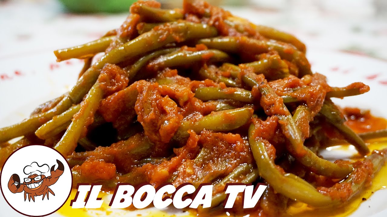 695 - Fagiolini in umido...e non essere timido! (contorno vegano/vegetariano gustoso e facile)